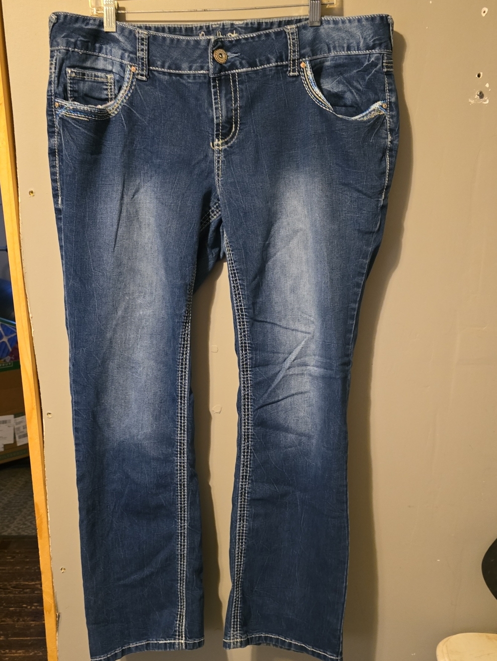 Amethyst Jeans Women's Blue Boot Cut Denim